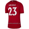 Camiseta de fútbol Liverpool Luis Diaz 23 Primera Equipación 2022-23 - Hombre